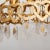 Gold Heart Motif Chandelier In the Manner of Robert Goossens For Sale - Image 8 of 12