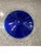 Vintage Maleras Sweden Crystal Art Glass Bowl Cobalt Blue Original Box Swedish MCM Art Glass Catchall For Sale In Palm Springs - Image 6 of 10