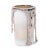 Small Artic Glacier Glass Pillar Candle Holder For Sale In Chicago - Image 6 of 6