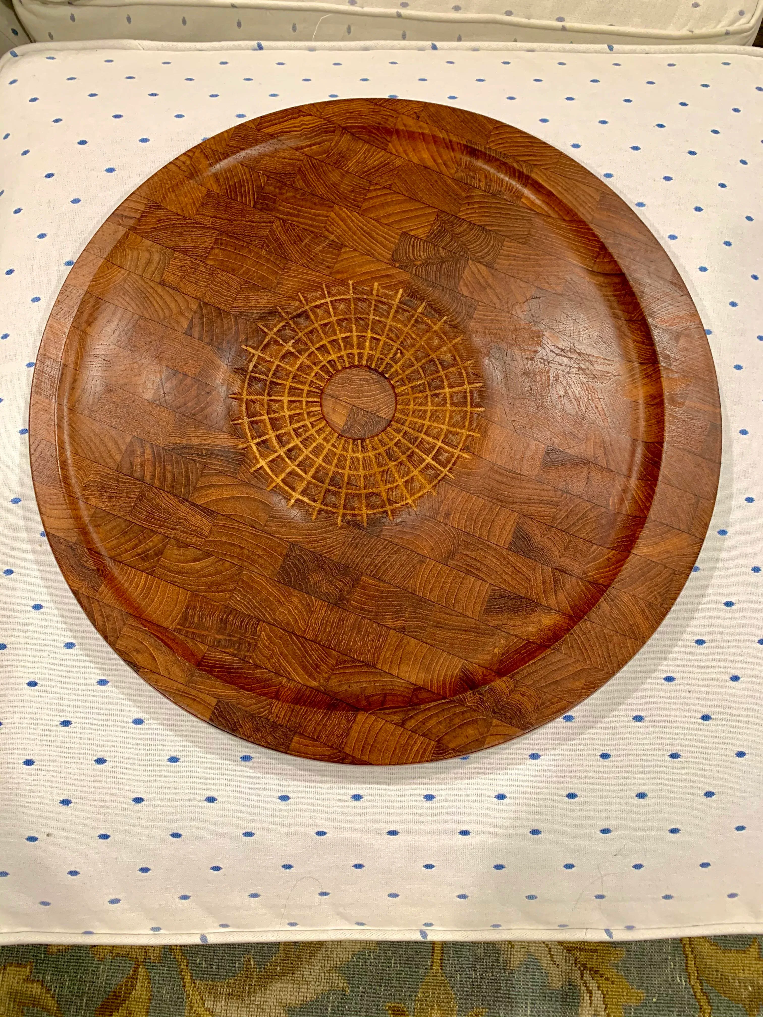 1964 Digsmed Denmark Teak Board | Chairish