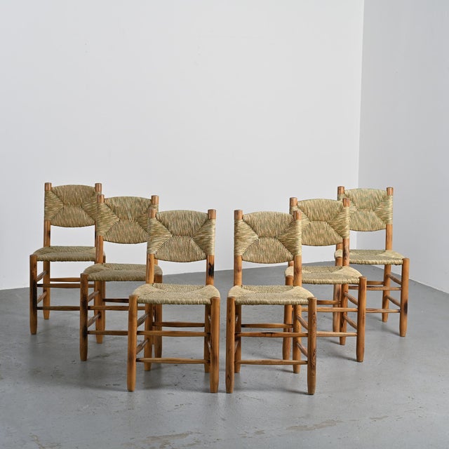 Bauche Chairs by Charlotte Perriand, 1960s, Set of 6 For Sale - Image 14 of 14