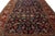 Ivory 19th Century Antique Heriz Style Wool Rug With Deep Indigo All-Over Floral For Sale - Image 8 of 11