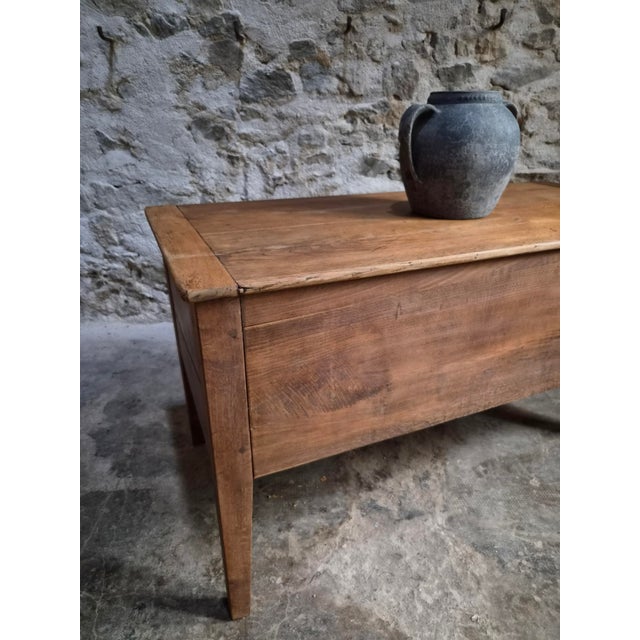 Antique 19th Century French Oak Flour Chest For Sale - Image 13 of 18