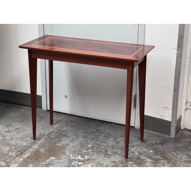 Contemporary Circa 1998 Ron Trumble for Trumblewood Console Table For Sale - Image 3 of 12