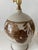 1970s Hand Thrown Stoneware Lamps With Floral Motif - a Pairf For Sale - Image 13 of 15