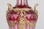 Glass Pair Palatial Bohemian Cut to Clear Crystal Bronze Urns For Sale - Image 7 of 18