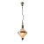 Large Studio B.B.P.R 'Polinnia' Glass and Metal Pendant c. 1964 for Artemide. Executed in nickel-colored metal and pressed...