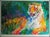 "Resting Tiger" Contemporary LeRoy Neiman Hand-Signed and Numbered Lithograph, Framed For Sale - Image 11 of 12