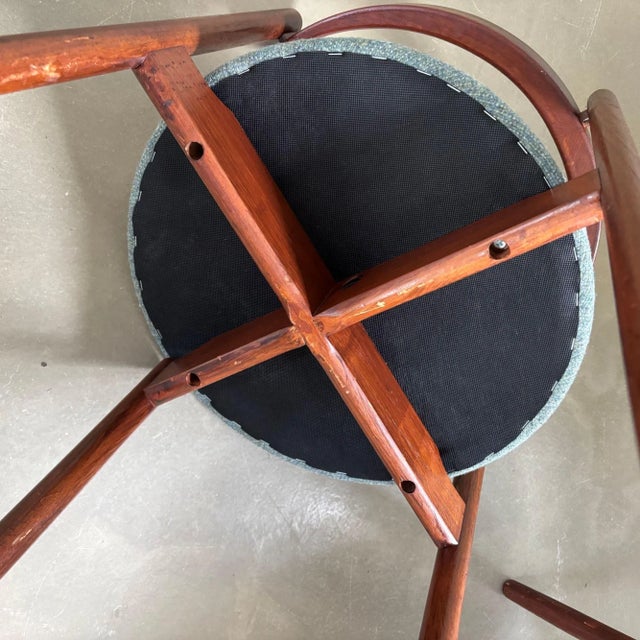 Danish Chairs by Hugo Frandsen for Børge M. Søndergaard, 1960s, Set of 2 For Sale - Image 11 of 15