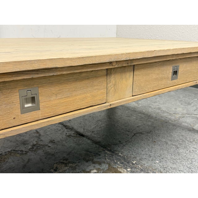 Mitchell Gold & Bob Williams Four Drawer Coffee Table For Sale - Image 12 of 12