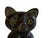 Antique Hubley or Albany Cast Iron 7" Sitting Cat Doorstop Made in USA 1920s-1930s Approx. 7" High x 3 3/4" Wide x 3 3/4"...