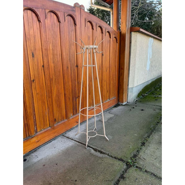 Vintage Industrial Coat Rack For Sale - Image 4 of 7