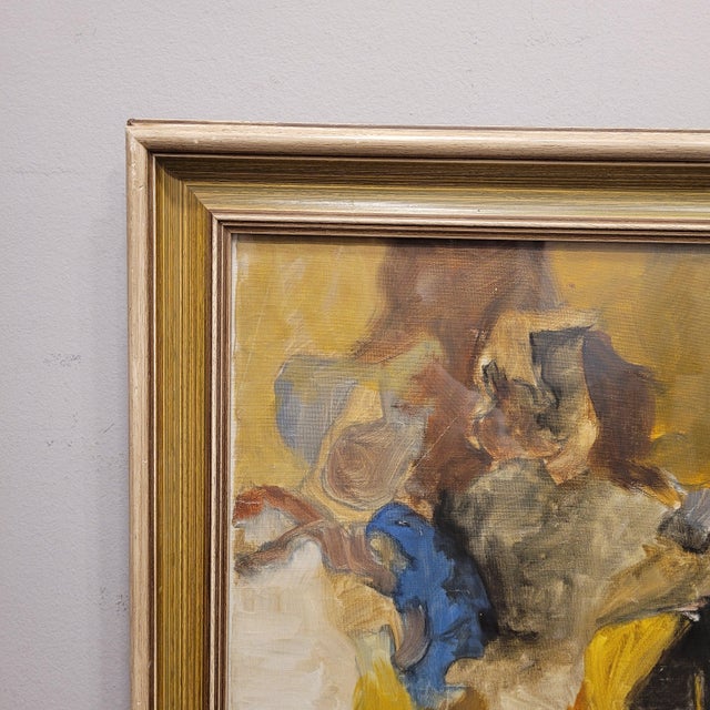 Yves Frangeul, Abstract Composition, 1964, Oil on Canvas For Sale - Image 6 of 18