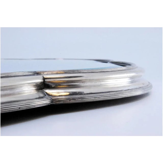 Fruit Bowl Centerpiece in Cut Glass and Silver For Sale - Image 9 of 12