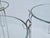 C1970's Saporiti Italia Polished Chrome Over Steel & Glass Stacking, Nesting Tables - Set of 3 For Sale - Image 13 of 18