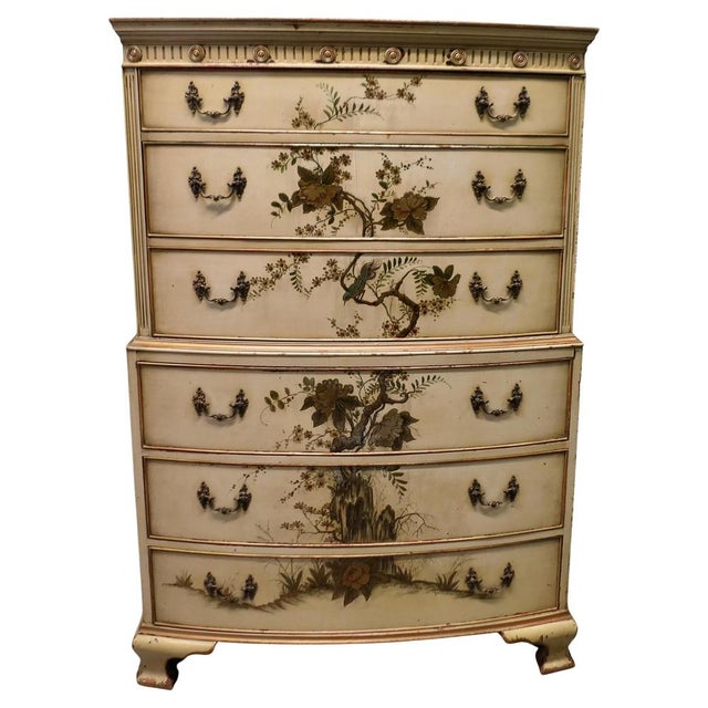 Antique Chinoiserie Chest of Drawers, 1910 For Sale - Image 9 of 9