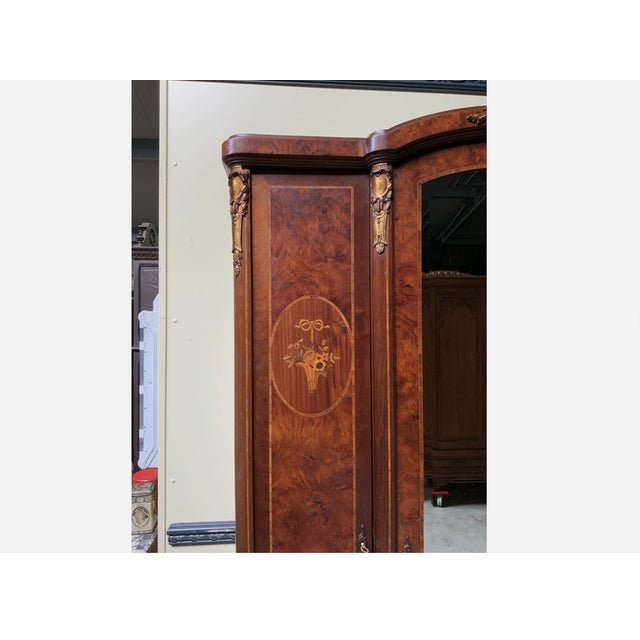 Antique Art Nouveau Wardrobe, 1910 For Sale - Image 3 of 12