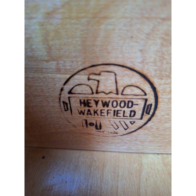Mid-Century Modern Heywood-Wakefield 8-Drawer Lowboy Dresser For Sale - Image 12 of 12