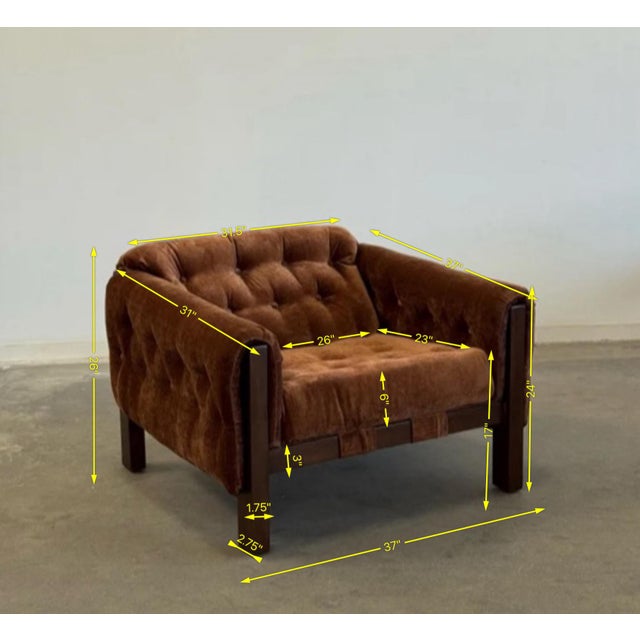 Made to Order Osasco Lounge Chair For Sale - Image 13 of 13