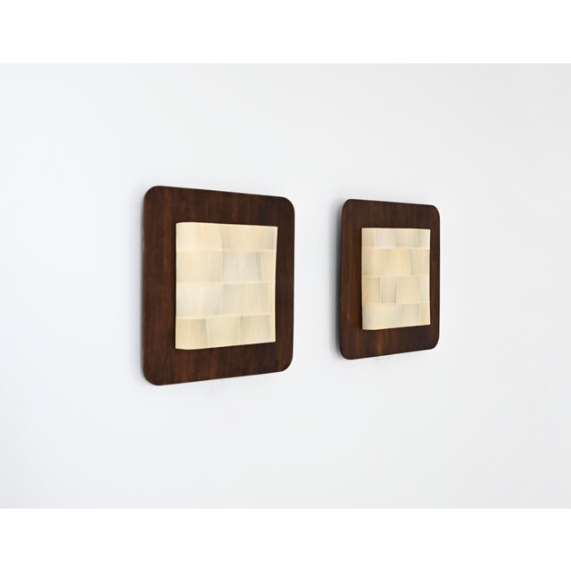 Mid-Century Modern Italian Wall Lamps, 1960s, Set of 2 For Sale - Image 3 of 10