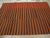 Black Galerie Shabab Collection Mid-20th Century Orange and Black Turkish Flat-Weave Kilim Room Size Accent Rug For Sale - Image 8 of 10