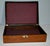 Vintage Decorative Lined Wooden Box For Sale - Image 4 of 13