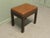 1930s Carved Upholstered Tan Window Stool, 1930 For Sale - Image 5 of 8