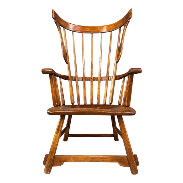 1950s Grand Windsor Chair by Herman De Vries for the Sikes