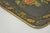 Antique French Country Tole Metal Hand Painted Floral Large Serving Platter Tray For Sale - Image 11 of 15