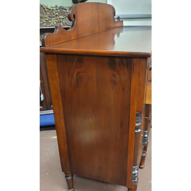 Antique 1930s Drexel Americal Federal Style Sideboard For Sale - Image 16 of 18