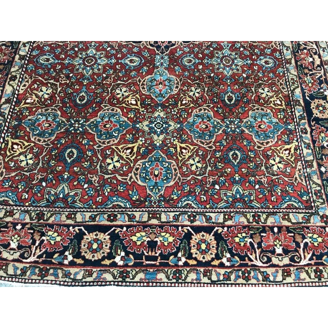 Antique Ispahan Rug, 1890s For Sale - Image 6 of 16
