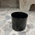 AMBIANIC presents Architectural Black Planter Art Pottery style of Gainey La Verne CA 11.75 h x 12.75 diameter Original...
