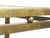 Italian Coffee Table in White Marble and Brass, 1970s For Sale - Image 6 of 10