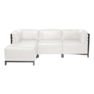 Axis 4pc Sectional Avanti White Titanium Frame For Sale