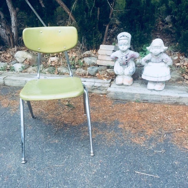 Vintage Mid Century Modern Virco School Chairs Chairish