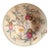 Vintage Chinese Porcelain Fruit & Floral Bowl | Hand-Painted Famille Rose Style Centerpiece Bowl For Sale