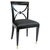 Black Set of Four 1930s Art Deco Dining Chairs, De Coene Freres, Belgium For Sale - Image 8 of 8