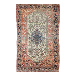 Antique Farahan Sarouk Rug 4'0'' x 6'7''