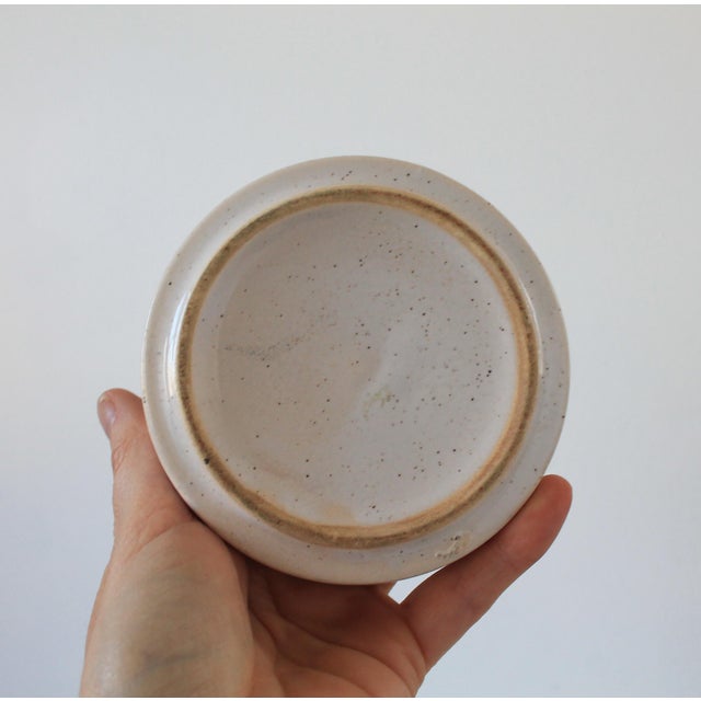 1970s 1970's San Francisco Snco Rainbow Lettering Ceramic Ashtray For Sale - Image 5 of 6