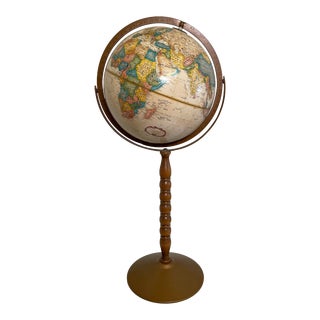 Vintage World Globe by Repogle, "World Classic Series" For Sale