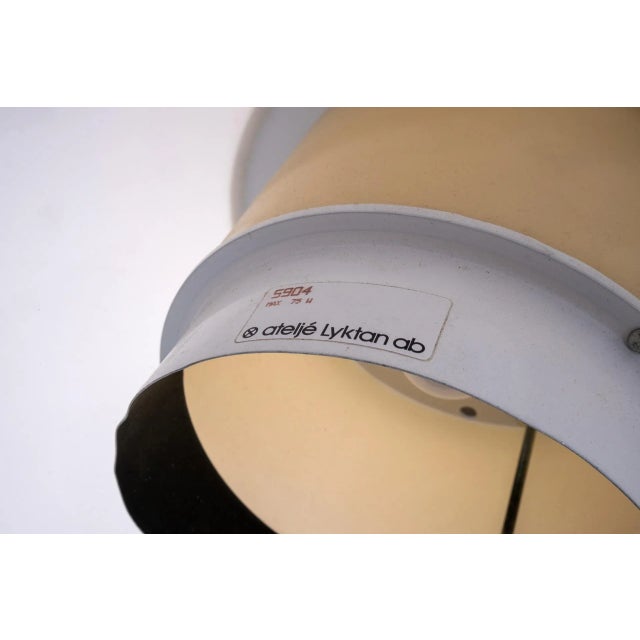 Plastic Large Pendant Lamp by Per Sundstedt for Ateljé Lyktan, 1970s For Sale - Image 7 of 15