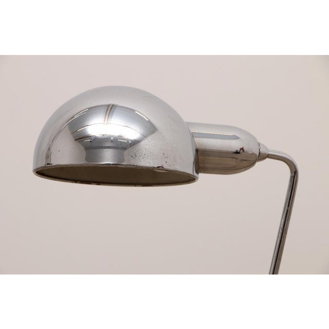 Model 600 Chrome Lamp Selected by Charlotte Perriand for Jumo, 1940s For Sale - Image 10 of 14