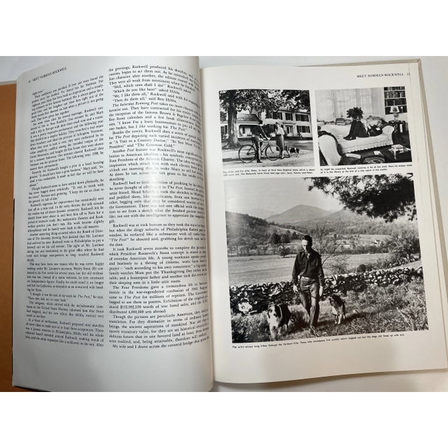 Norman Rockwell Large Coffee Table Art Book - 1st Edition Vintage 1979 For Sale - Image 12 of 12