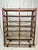 Antique Rustic Wooden Baking Rack on Casters For Sale In Raleigh - Image 6 of 8