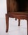 Bedside Table in Dark Wood with Brass Mounts and Tapered Legs, 1940s For Sale - Image 11 of 12