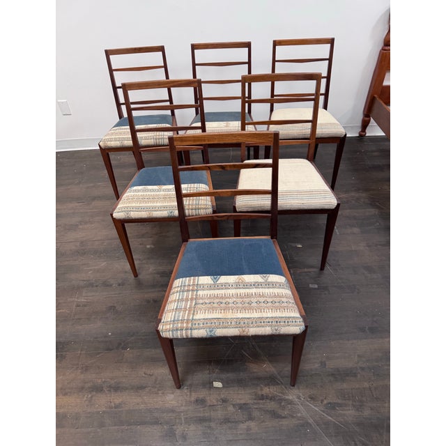 Mid 20th Century A. H. McIntosh Dunvegan Dining Chairs, Set of Six For Sale - Image 9 of 12