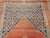 Antique Persian Malayer Rug, Hand-Knotted Wool, Geometric Pattern, 8x12, Terracotta & Navy For Sale - Image 9 of 16