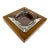 1960s Rothschild Mid Century Walnut & Glass Catchall For Sale