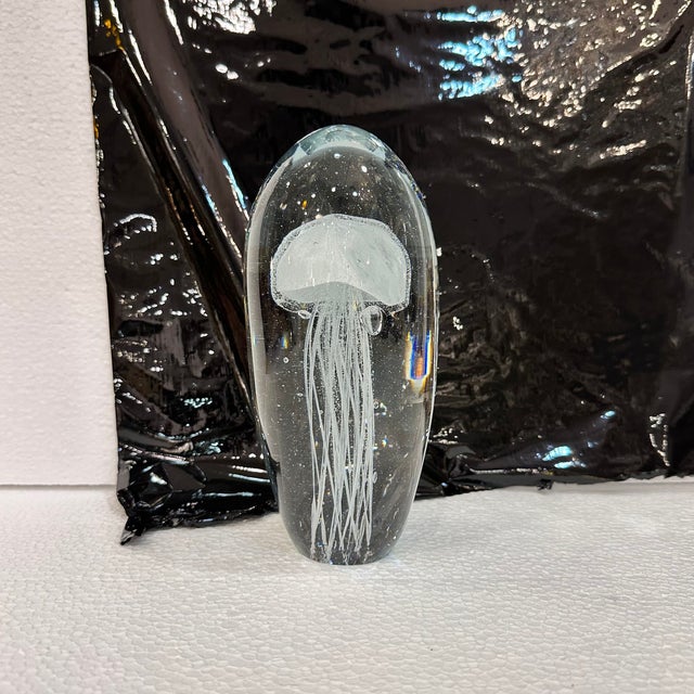 Decorative Figure Medusa Paperweight in Murano Crystal, Italy, 2000s For Sale - Image 15 of 18