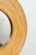 Early 21st Century Contemporary Italian Circular Rattan Mirror For Sale - Image 5 of 9